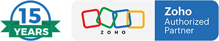 Zoho Authorized Partner for more than 15 Years